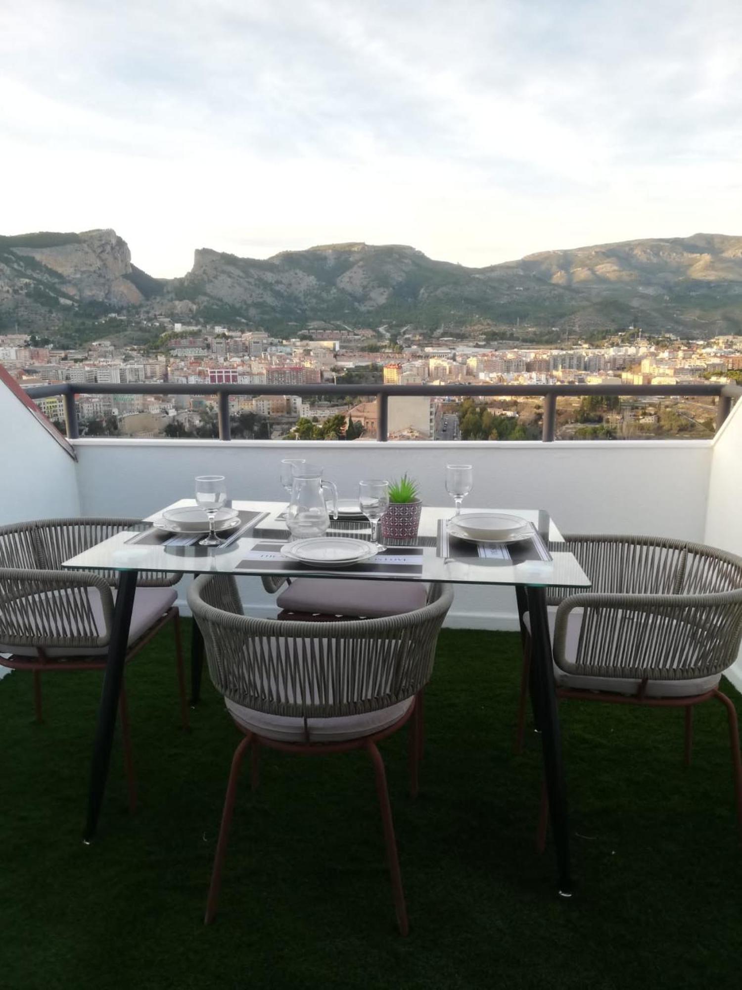 Residencial Alcoy Apartahotel Esterno foto